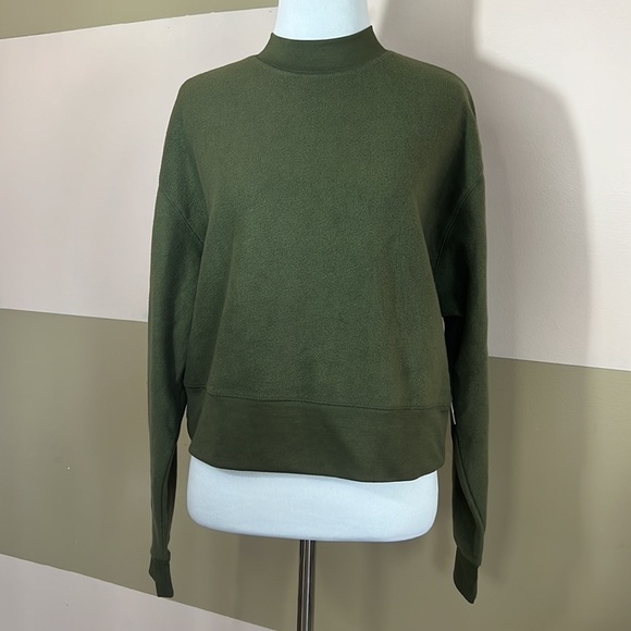 Abound Mock Neck Fleece Pullover - Picture 4 of 9